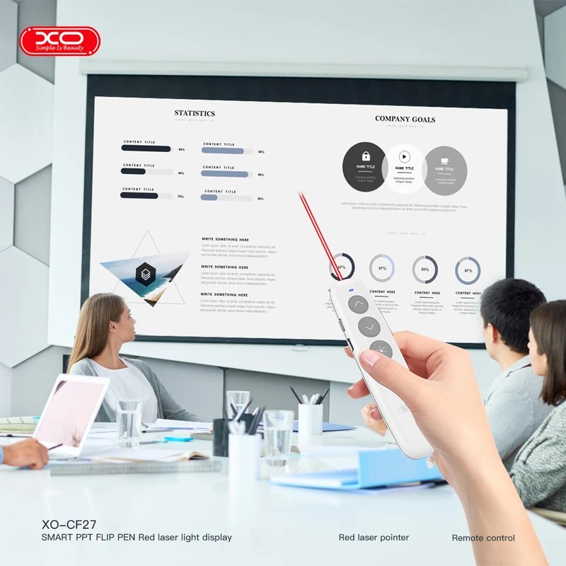 پوینتر پرزنتر ایکس او XO-CF27 Smart PPT Flip Pen