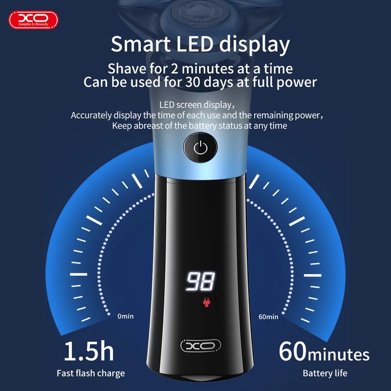 ریش تراش چند منظوره ایکس او XO-CF32 Smart Electric Shaver