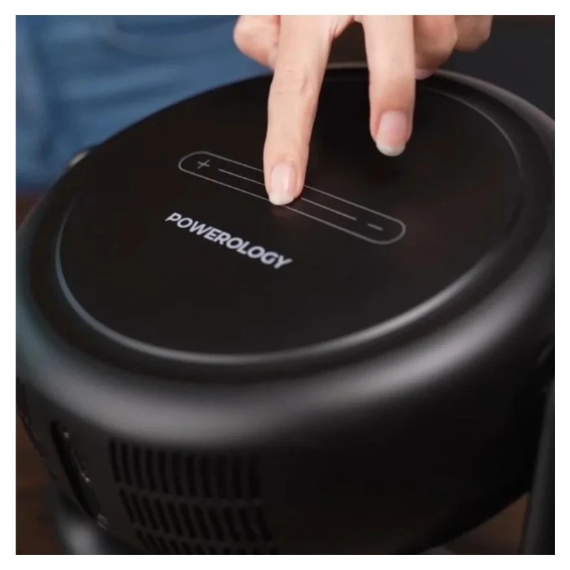 ویدئو پروژکتور شارژی قابل حمل پاورولوژی Powerology Full HD Portable Video Projector PWHDPBNBK