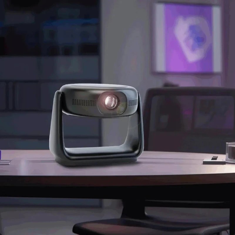 ویدئو پروژکتور شارژی قابل حمل پاورولوژی Powerology Full HD Portable Video Projector PWHDPBNBK