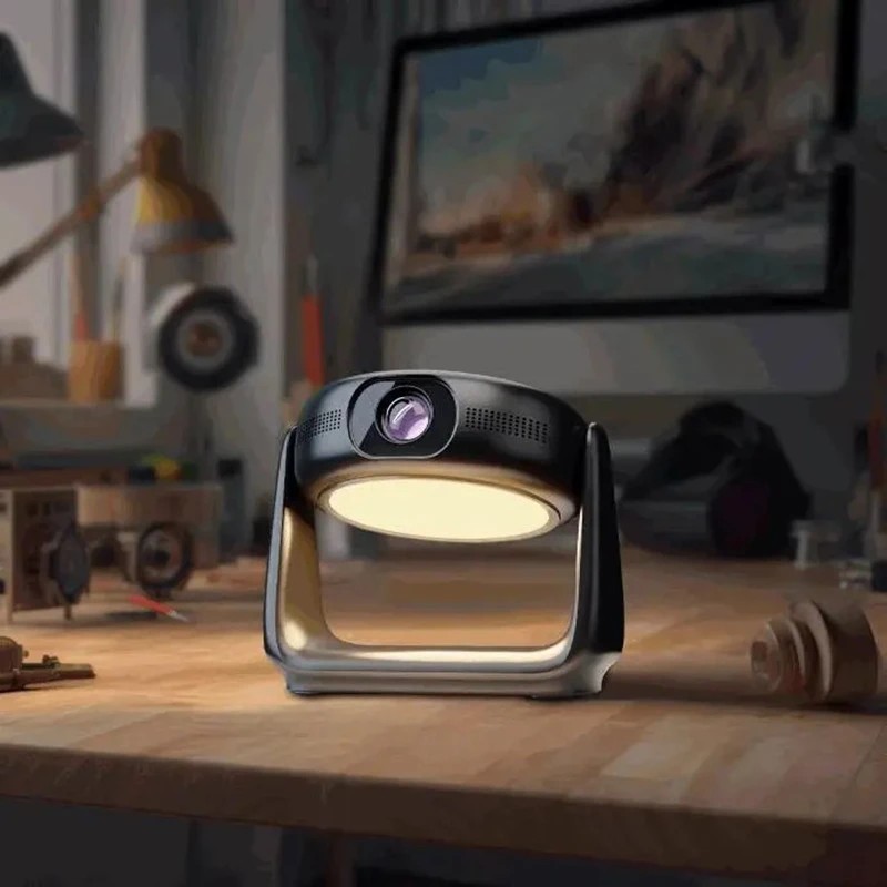 ویدئو پروژکتور شارژی قابل حمل پاورولوژی Powerology Full HD Portable Video Projector PWHDPBNBK