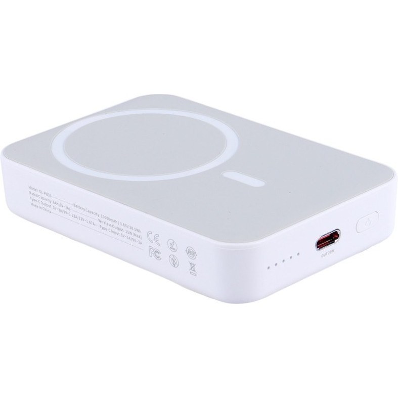 پاور بانک وایرلس 10000 با پایه گرین لاین Green Lion Kick Stand Power Bank GNKIK10KPBBK
