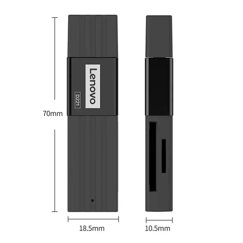رم‌ریدر Micro SD و SD لنوو Thinkplus D221
