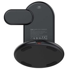 شارژ وایرلس رو میزی 3 کاره الدینو LDNI Wireless Charging Station WL02
