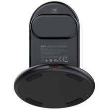 شارژ وایرلس رو میزی 3 کاره الدینو LDNI Wireless Charging Station WL02