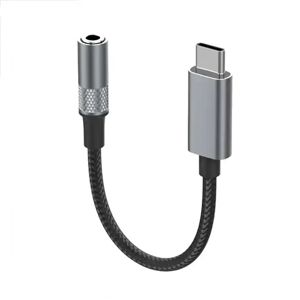 تبدیل اصلی تایپ سی به جک 3.5 میلیمتری الدینیو LDNIO Type-c to 3.5mm LSY80C
