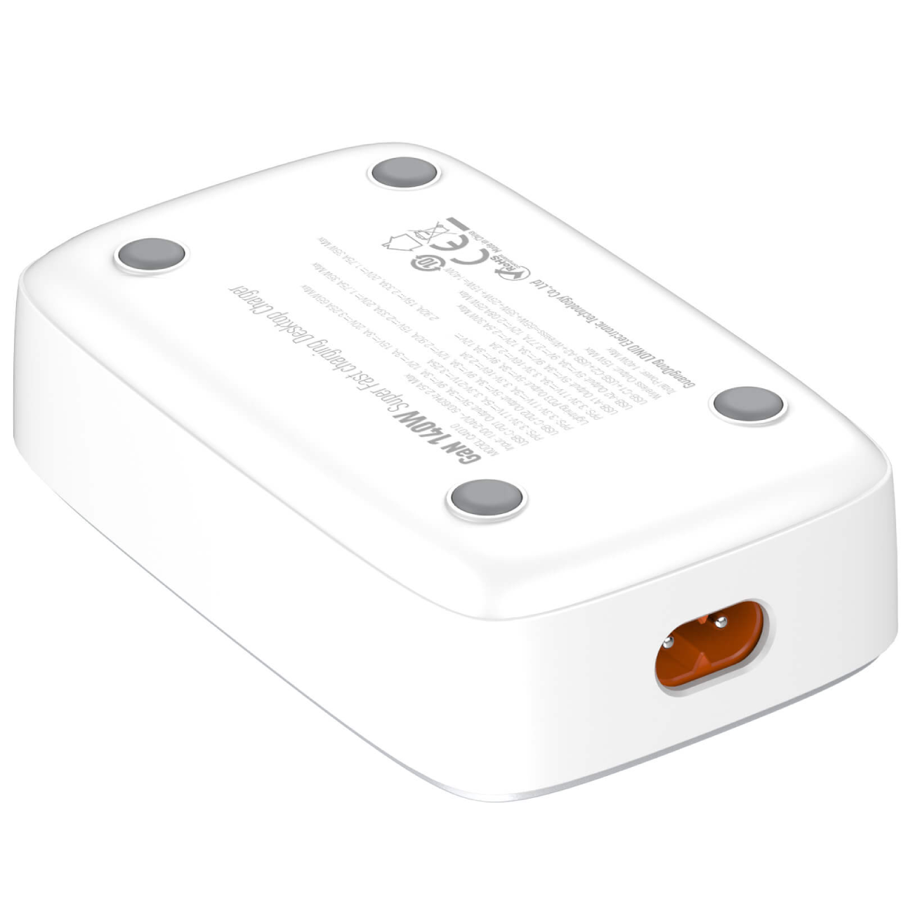 شارژر وایرلس رومیزی 5 پورت 140 وات الدنیو Q4010