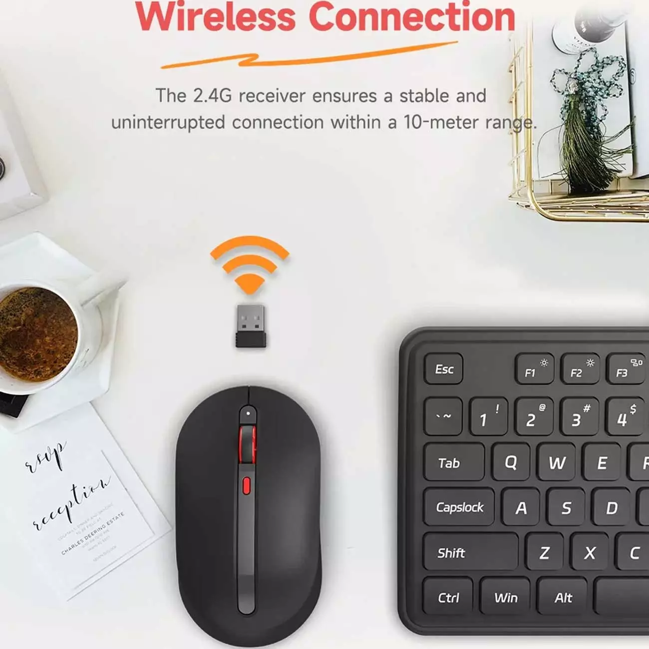 ست موس و کیبورد بی سیم یوپین شیائومی MW24PB03