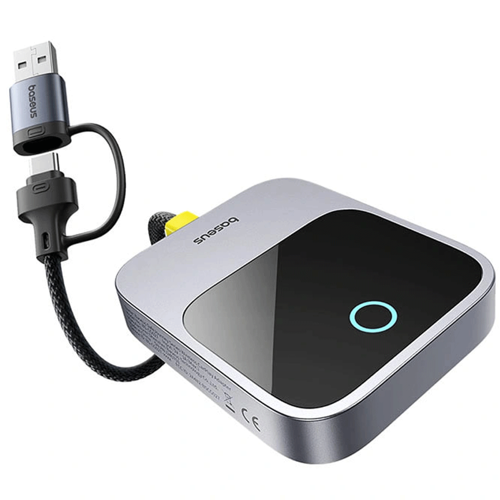 دانگل بلوتوث CarPlay خودرو بیسوس C10745100813-00 BS-CG027