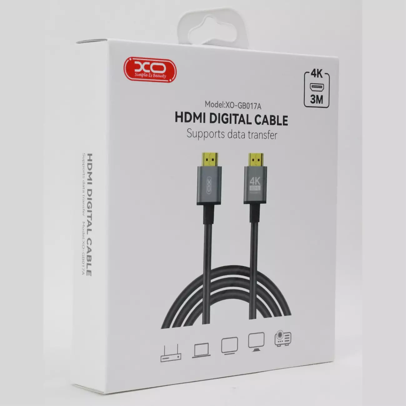 کابل اچ دی ام آی 3 متری ایکس او GB017A