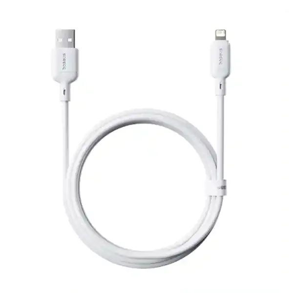 کابل شارژ لایتنینگ 1 متر بیسوس Baseus Silky Series lightning cable CB000115