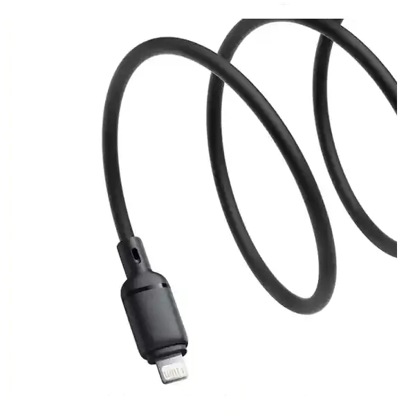 کابل شارژ لایتنینگ 1 متر بیسوس Baseus Silky Series lightning cable CB000115