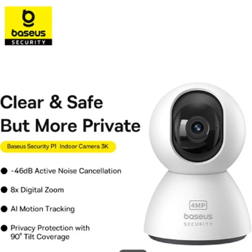 دوربین هوشمند بیسوس Baseus Security P1 Indoor Camera 3K S0TV012132