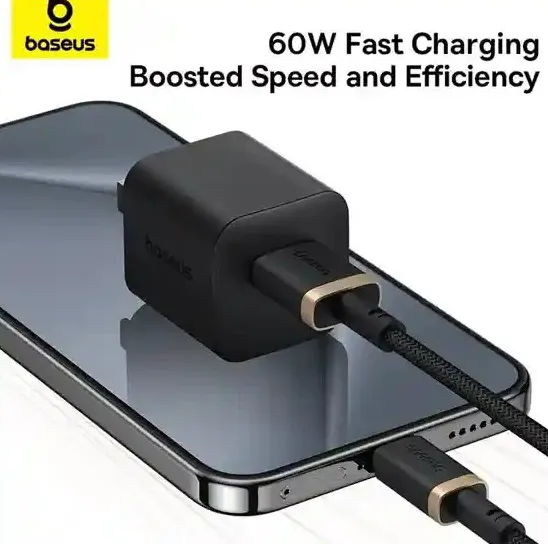 کابل تایپ سی 60 وات 1 متر بیسوس Baseus Dura Type-C Charging Cable CB000120