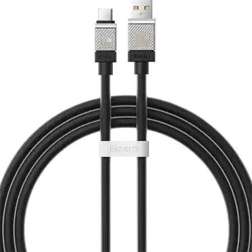 کابل شارژ 100 وات تایپ سی فست بیسوس Baseus CoolPlay Series Type-C CAKW00060