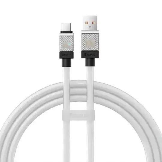 کابل شارژ 100 وات تایپ سی فست بیسوس Baseus CoolPlay Series Type-C CAKW00060