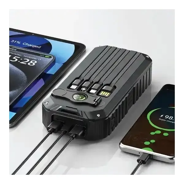پاور بانک خورشیدی 20000 گرین لاین Green Lion Solar Mate Power Bank GNSOLM20PBK