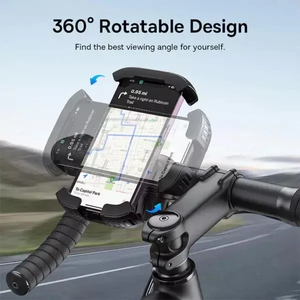 هولدر دوچرخه و موتوی بیسوس Baseus QuickGo Bike Phone Mount BS-CM024