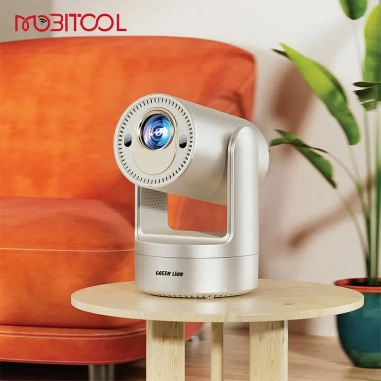 ویدئو پروژکتور شارژی قابل حمل پاورولوژی Powerology Full HD Portable Video Projector PWHDPBNBK