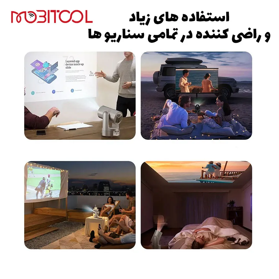 ویدیو پروژکتور 4K قابل حمل گرین لاین Green Lion Prisma Portable Projector GNPRPJGD