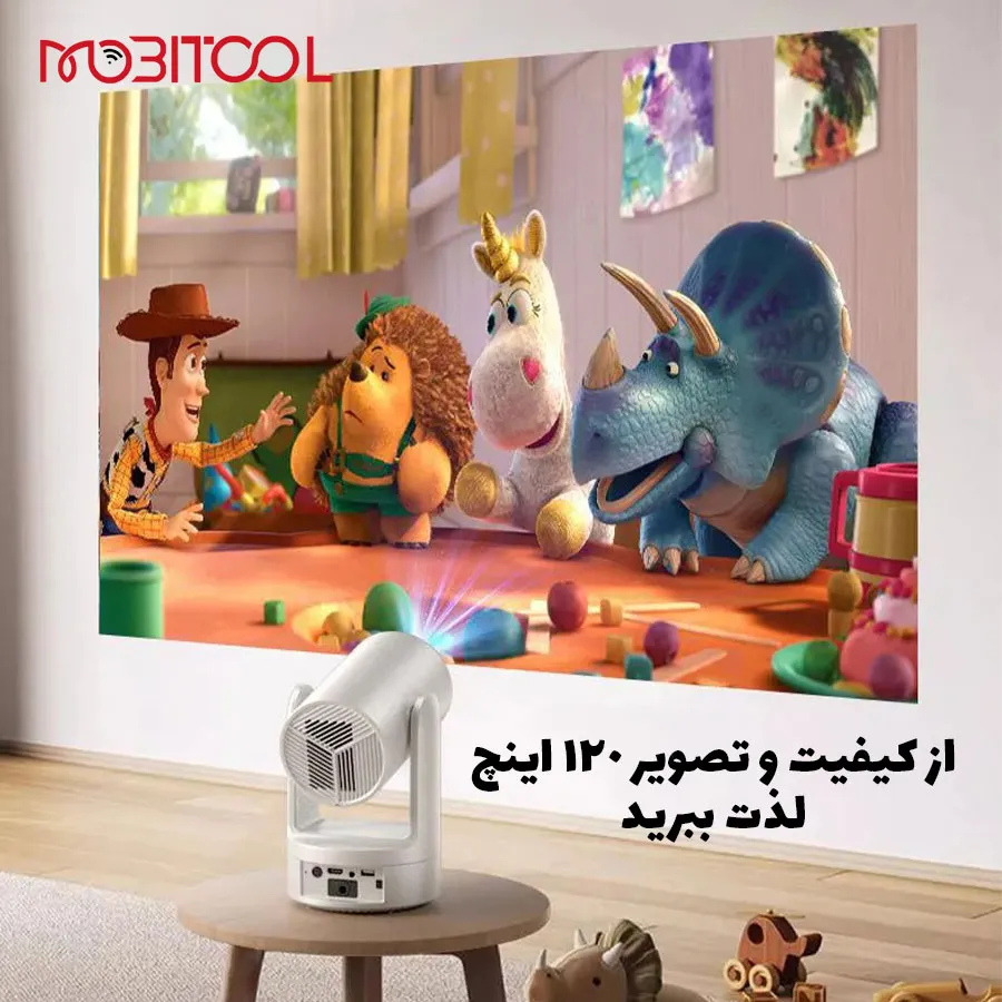 ویدیو پروژکتور 4K قابل حمل گرین لاین Green Lion Prisma Portable Projector GNPRPJGD