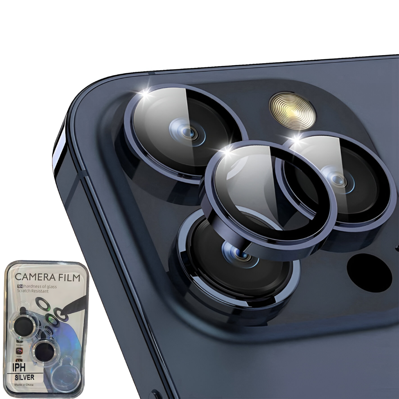 محافظ رینگی لنز دوربین آیفون 15 پرومکس