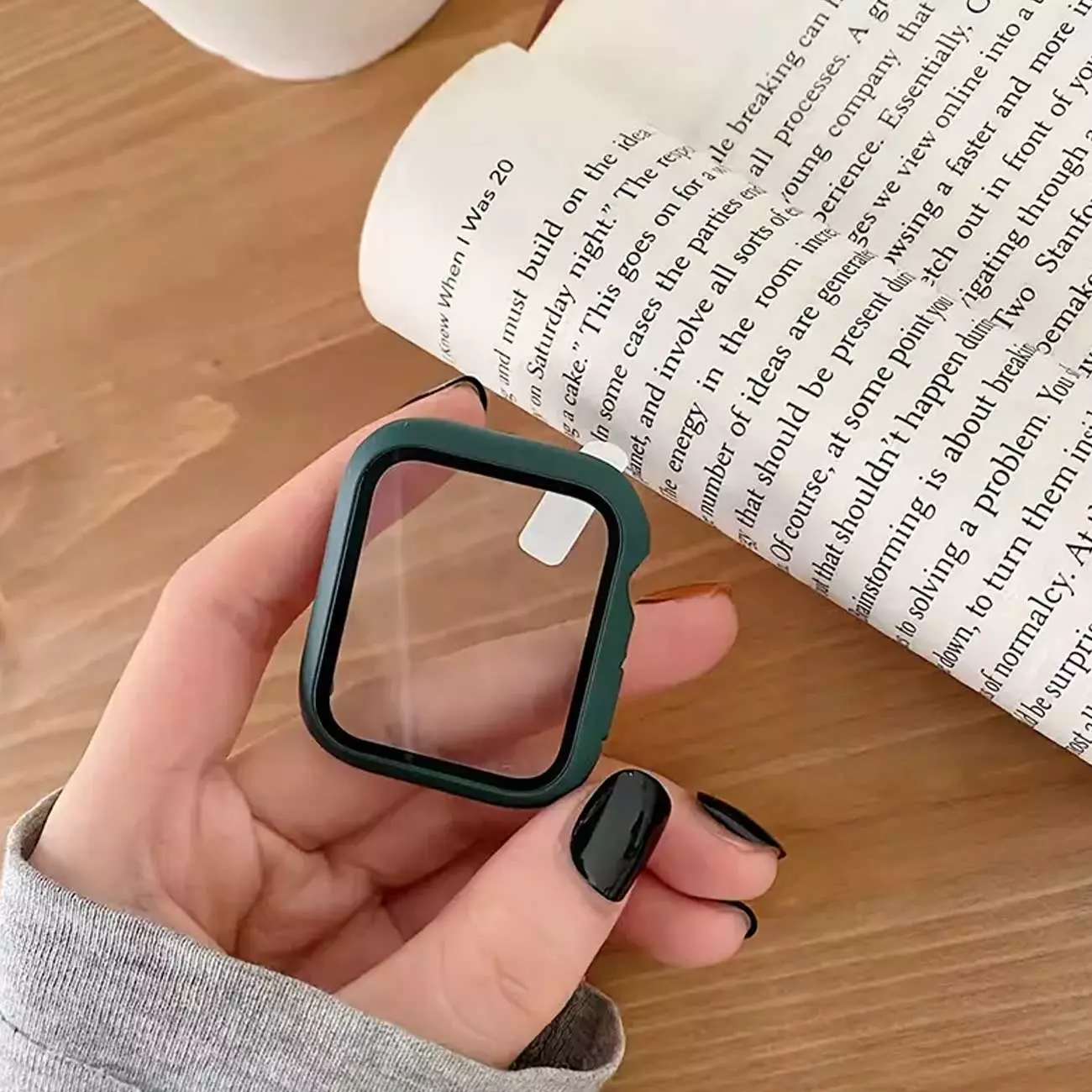 قاب محافظ و گلس اپل واچ 40 میلی‌متری سری 4 تا 6 و SE