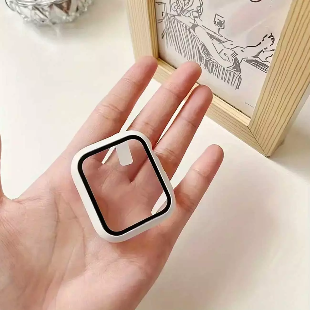 قاب محافظ و گلس اپل واچ 40 میلی‌متری سری 4 تا 6 و SE