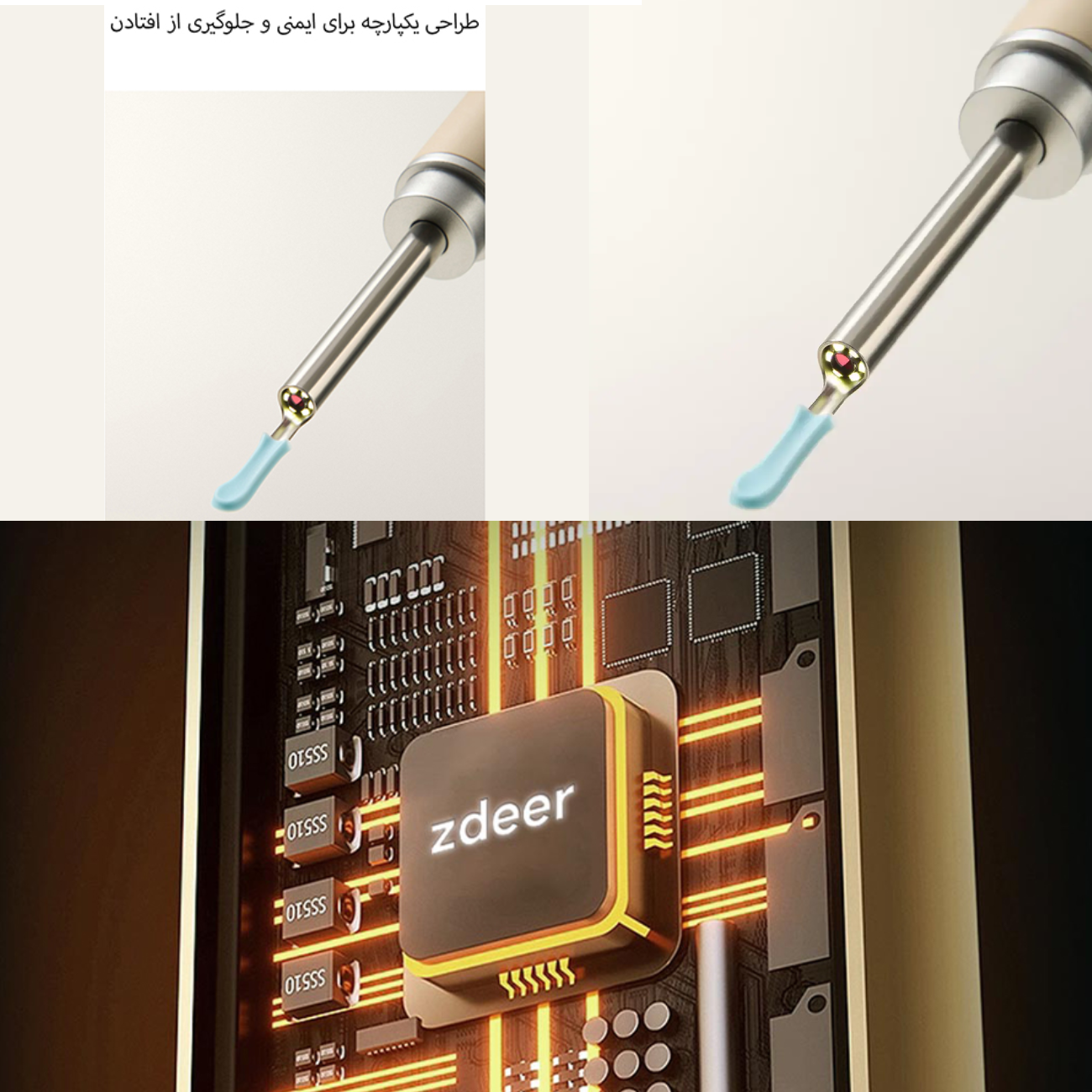 گوش پاک‌کن هوشمند دوربین‌دار زدیر شیائومی ZD-CEB-6