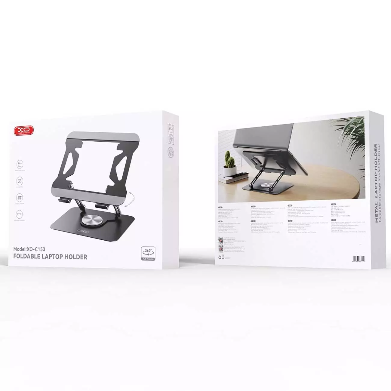استند و پایه نگهدارنده لپ‌تاپ تا 17.3 اینج ایکس او C153