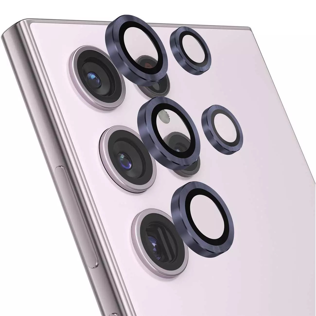 محافظ لنز دوربین گوشی سامسونگ Galaxy S24 Ultra گرین لاین GNCLNSARS24UBK