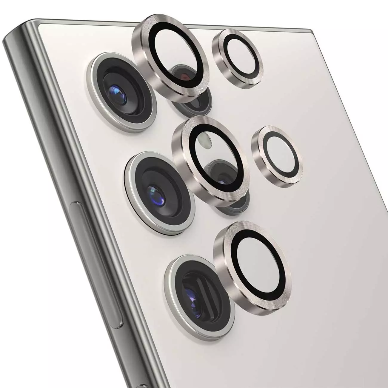محافظ لنز دوربین گوشی سامسونگ Galaxy S24 Ultra گرین لاین GNCLNSARS24UBK