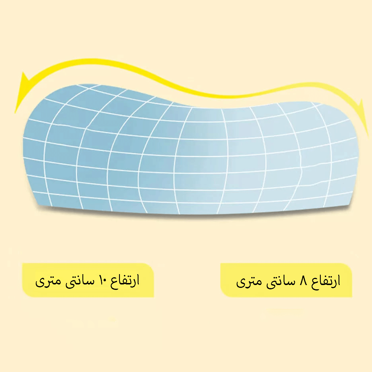 بالش طبی مموری فوم شیائومی 8H H11 Cat-touch