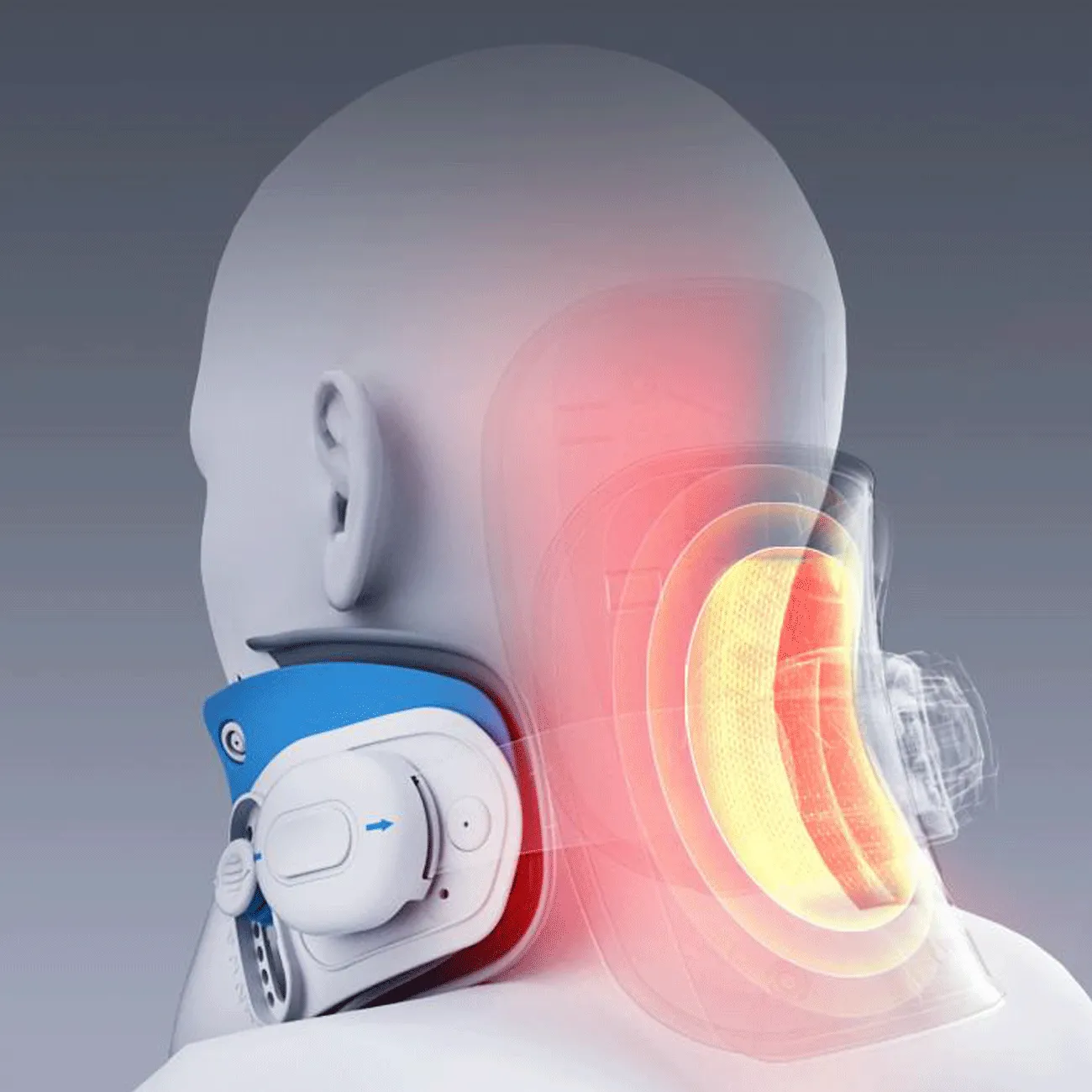 ماساژور حرارتی گردن و شانه شارژی قابل حمل کولاکس شیائومی KULAX HC(Z)60-HMBD-01