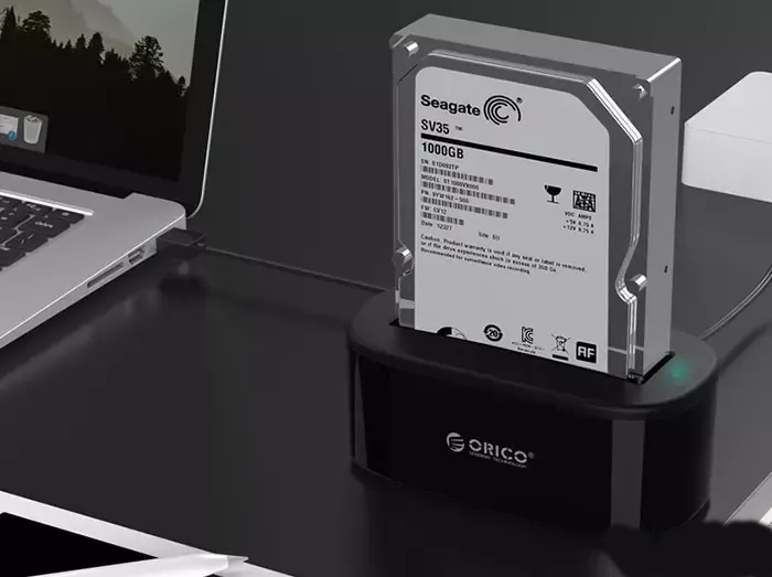 داک هارددیسک اینترنال اوریکو Orico 2.5-3.5 inch USB3.0 Hard Drive Dock 6218US3
