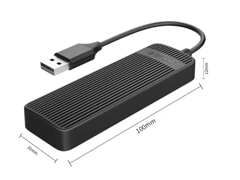 هاب یو اس بی 4 پورت اوریکو ORICO FL02 4 Port USB 2.0 HUB Ultra Slim Super