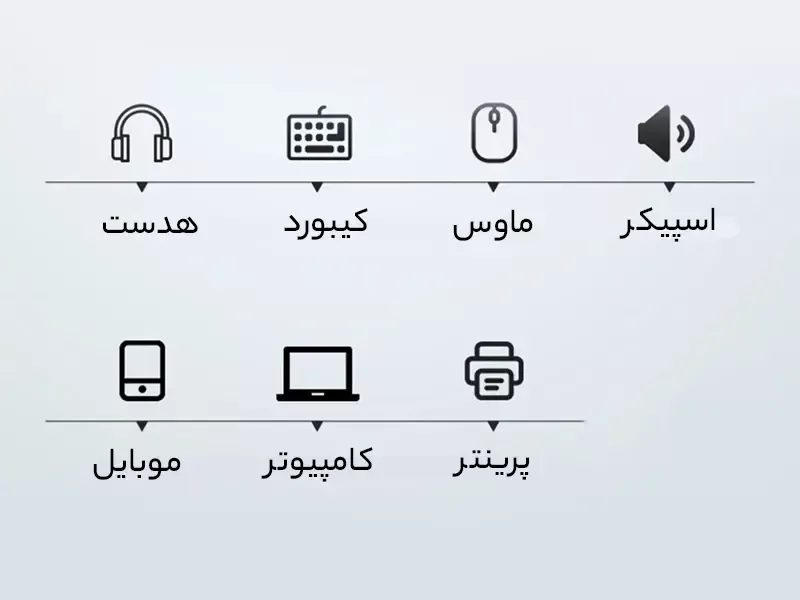 دانگل بلوتوث اوریکو Orico BTA-508 USB 5.0 Bluetooth Adapter