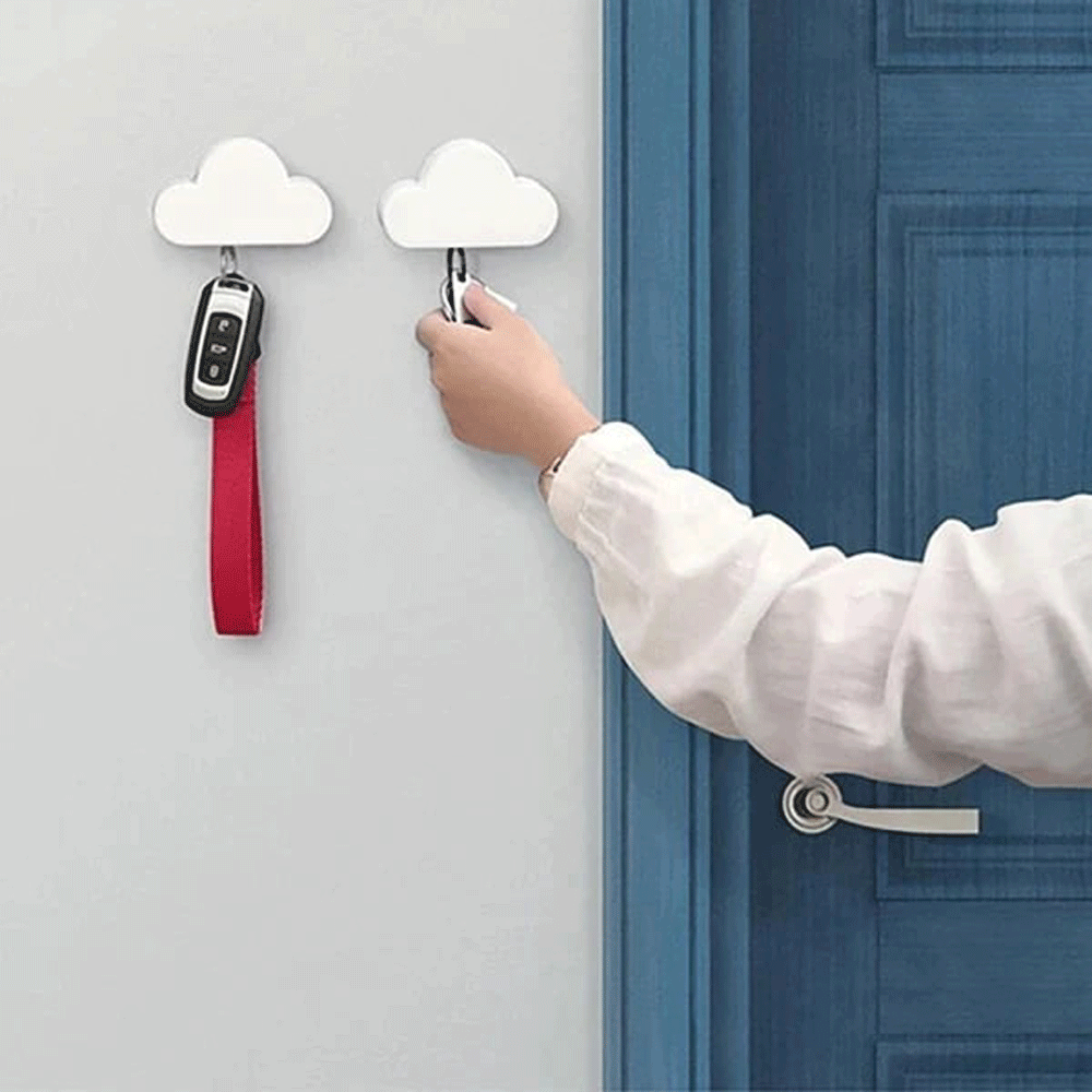 جاکلیدی فانتزی طرح ابر KEY HOLDER