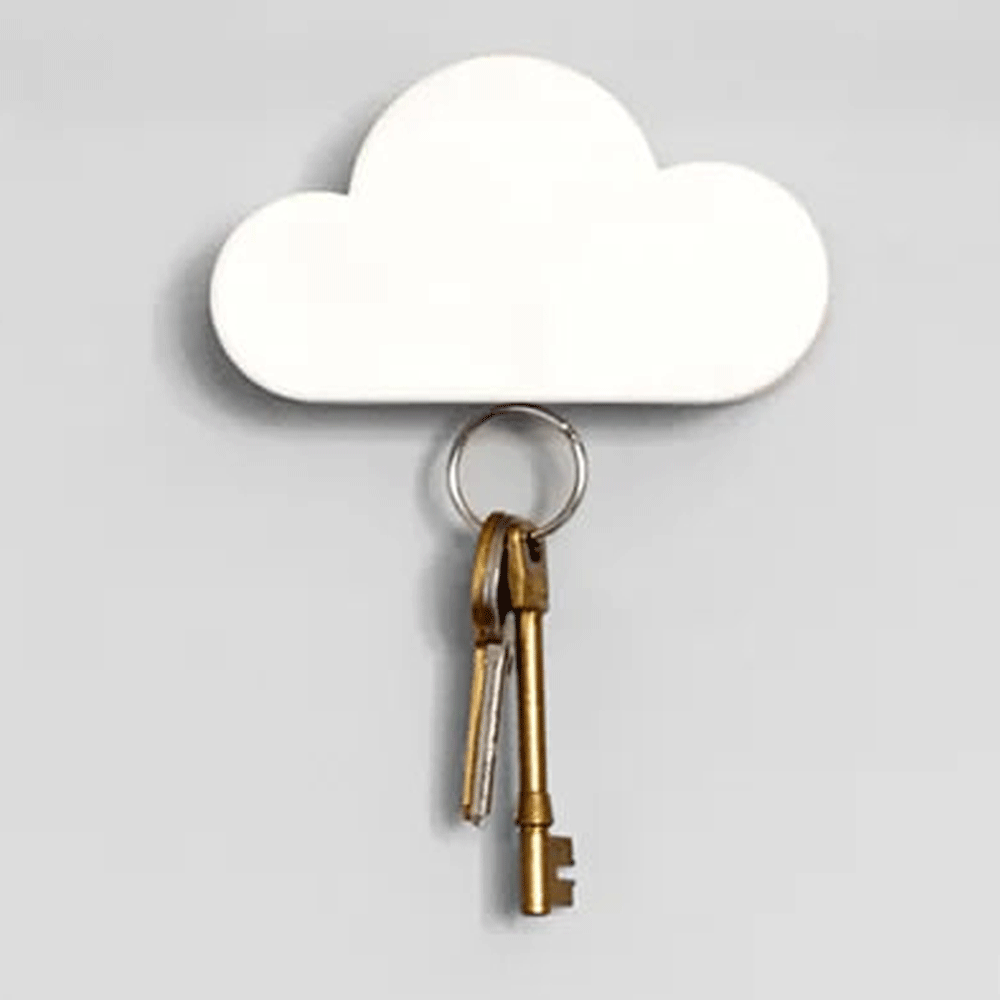 جاکلیدی فانتزی طرح ابر KEY HOLDER