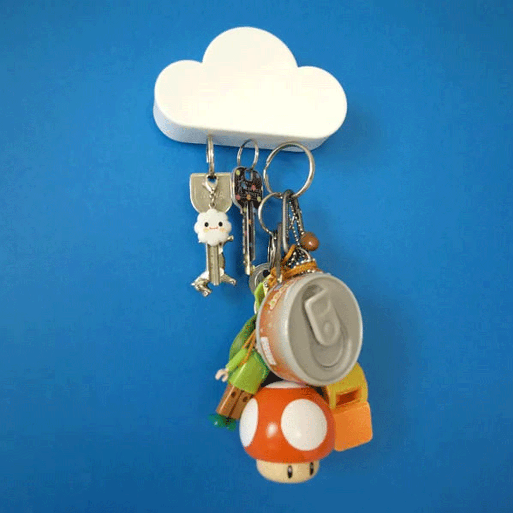 جاکلیدی فانتزی طرح ابر KEY HOLDER