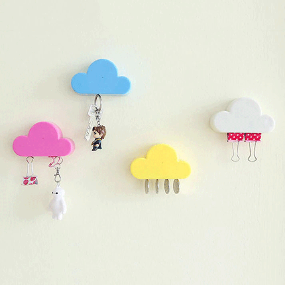 جاکلیدی فانتزی طرح ابر KEY HOLDER