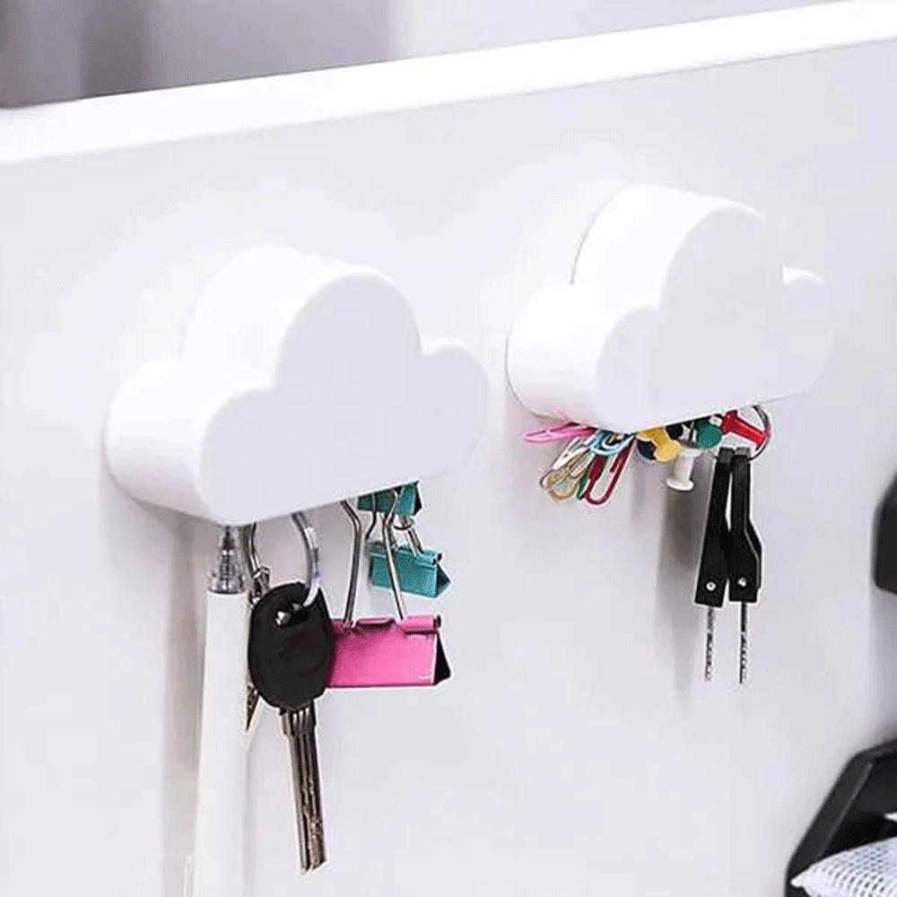 جاکلیدی فانتزی طرح ابر KEY HOLDER