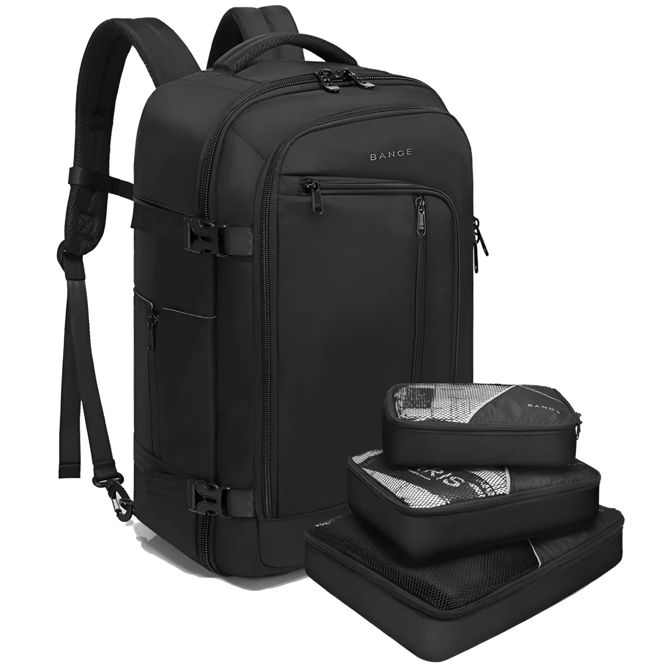 کوله پشتی مسافرتی لپ تاپ 17.3 اینچ و آیپد 12.9 اینچ ضدآب 40 لیتر بنج BG-1916