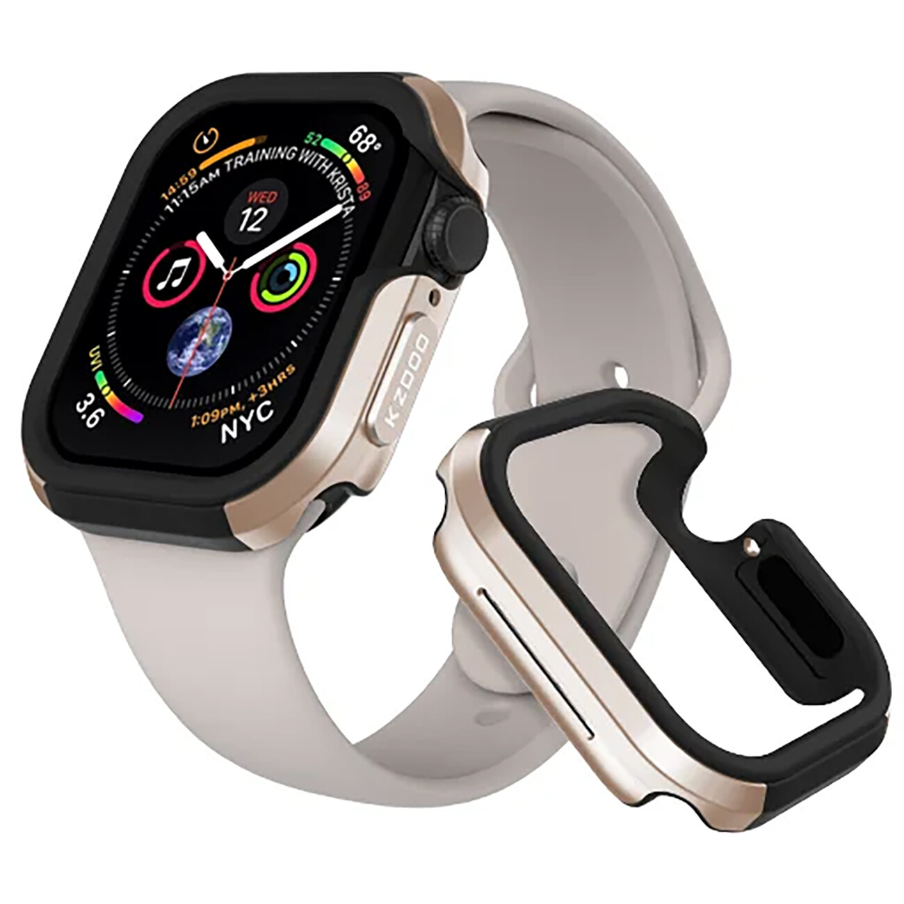 قاب محافظ اپل واچ سری 10 سایز 42 میلیمتری کی‌زد‌دو