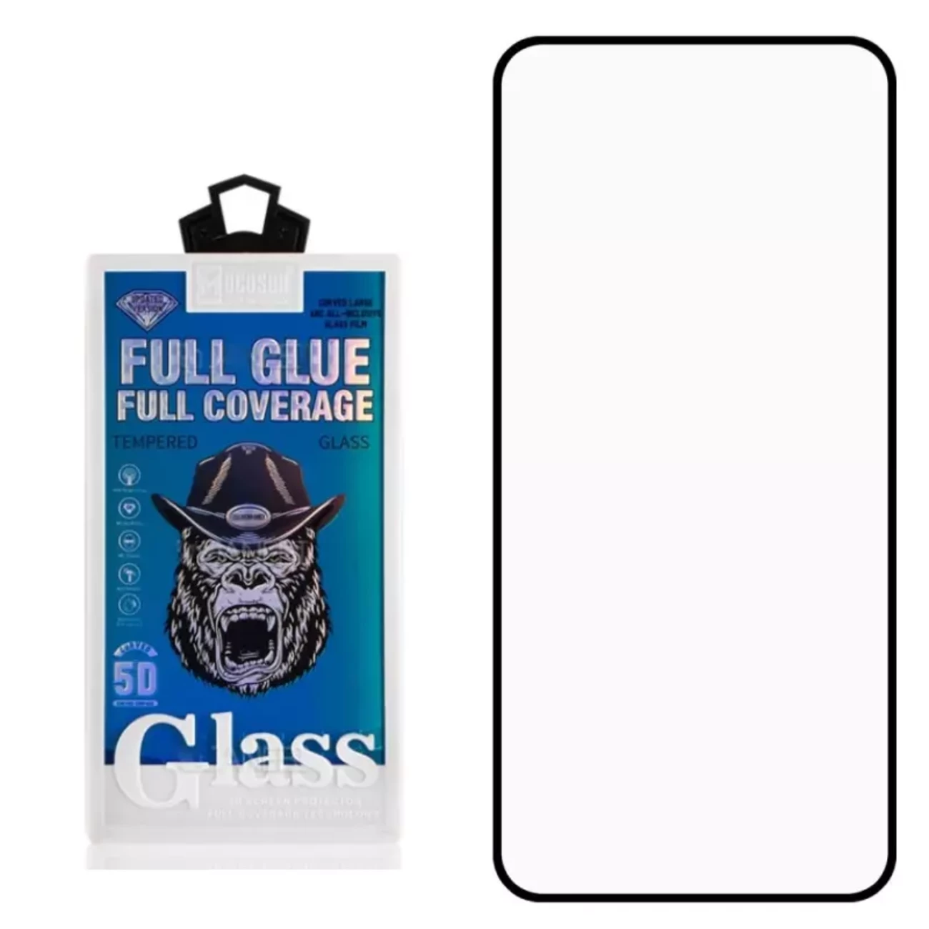 گلس محافظ گوشی سامسونگ گلکسی اس 22 پلاس 5 بعدی موکوسون