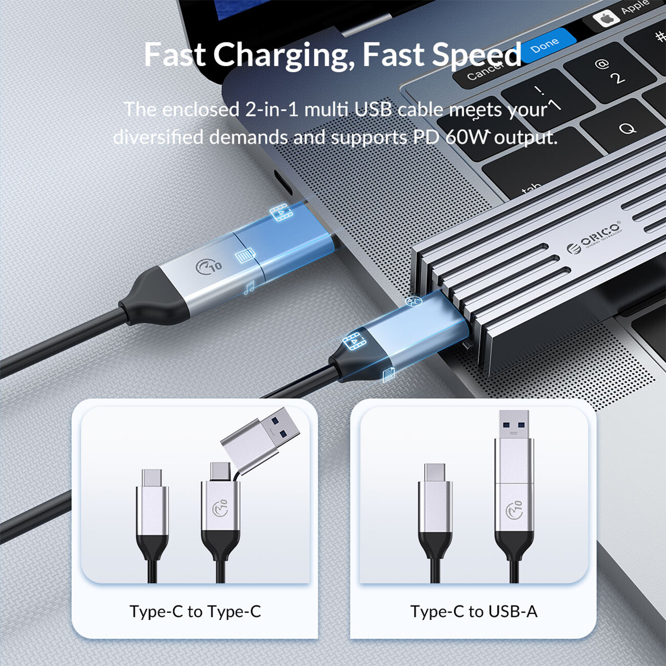 باکس هارد اس اس دی M.2 NVMe اوریکو