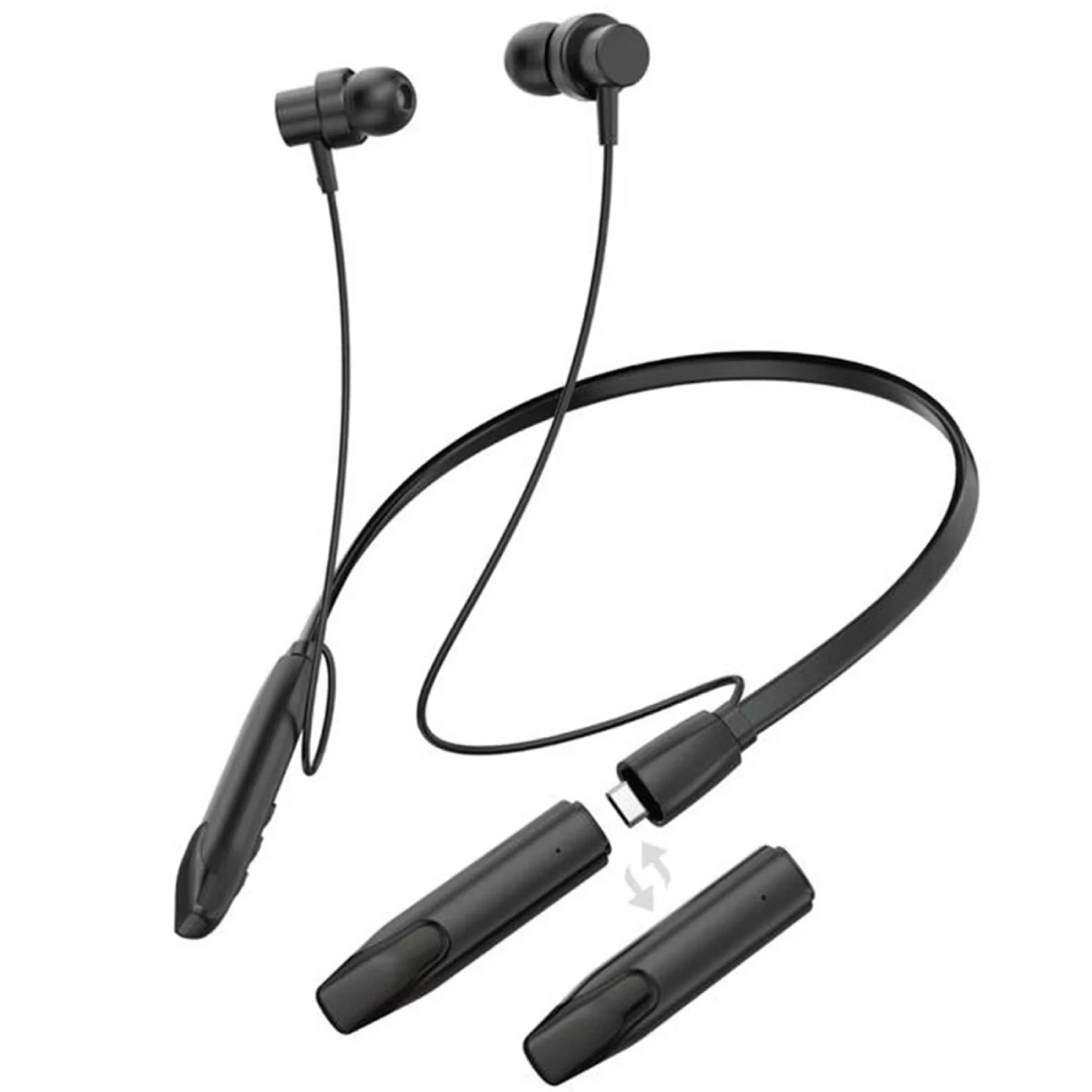 هندزفری گردنی بلوتوثی 5.4 با باتری یدک گرین لاین Sevilla GNSVNBNDBK