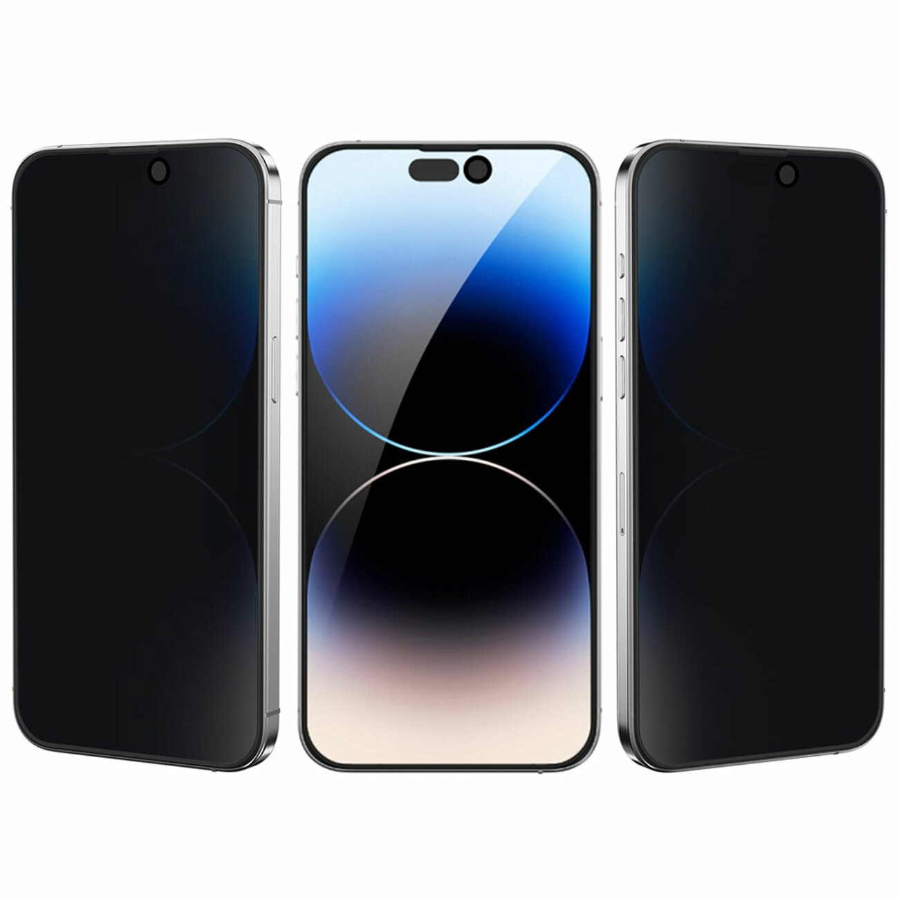 گلس پرایوسی آیفون 15 پرو 3 بعدی گرین GN3DSPY15PBK