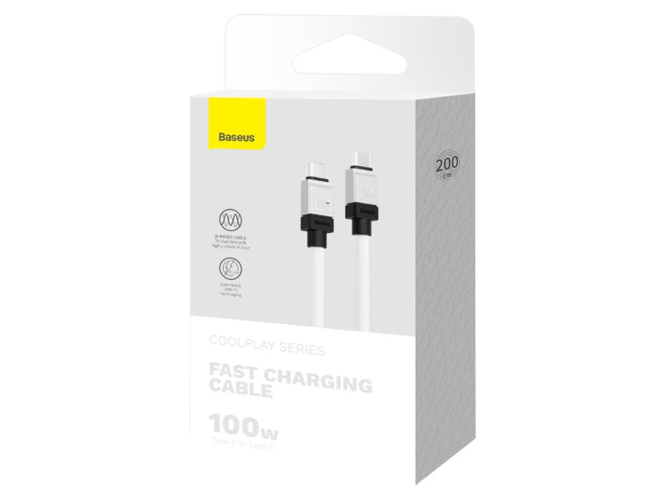 خرید بهترین کابل تایپ سی به تایپ سی 100 وات بیسوس Baseus CoolPlay Series Fast Charging Cable Type-C - Type-C 100W 1m