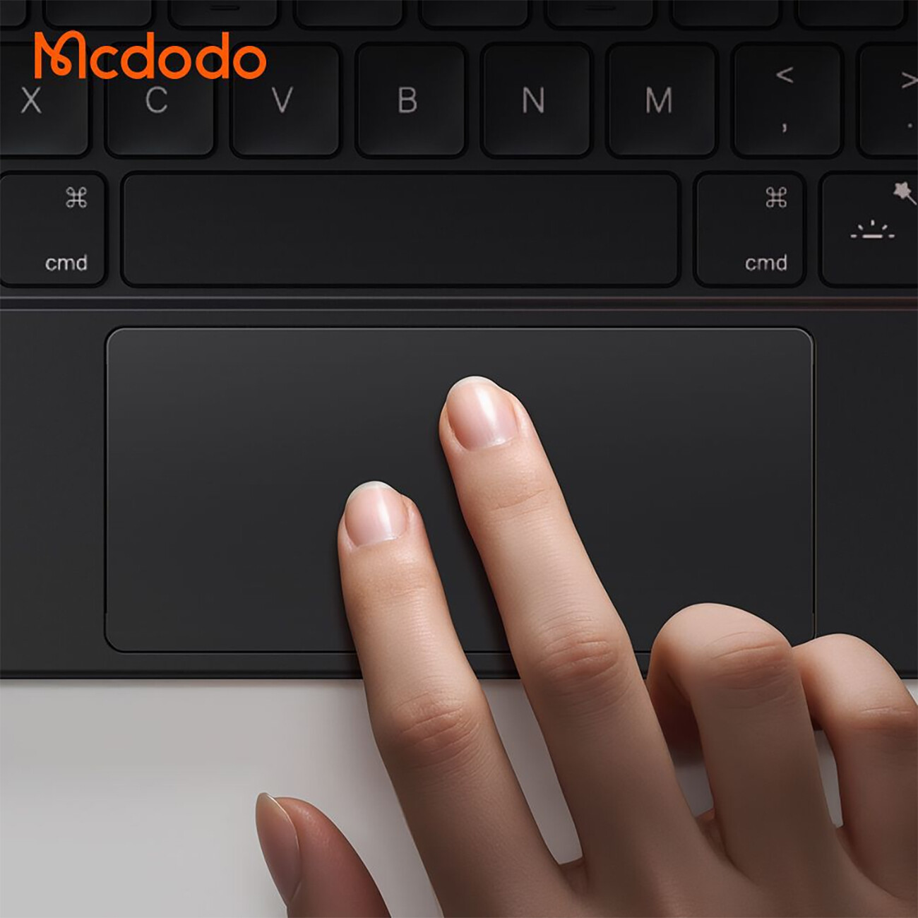 قیمت کاور کتابی هوشمند مگنتی کیبورد دار آیپد ایر ام4 13 اینچ مک دودو